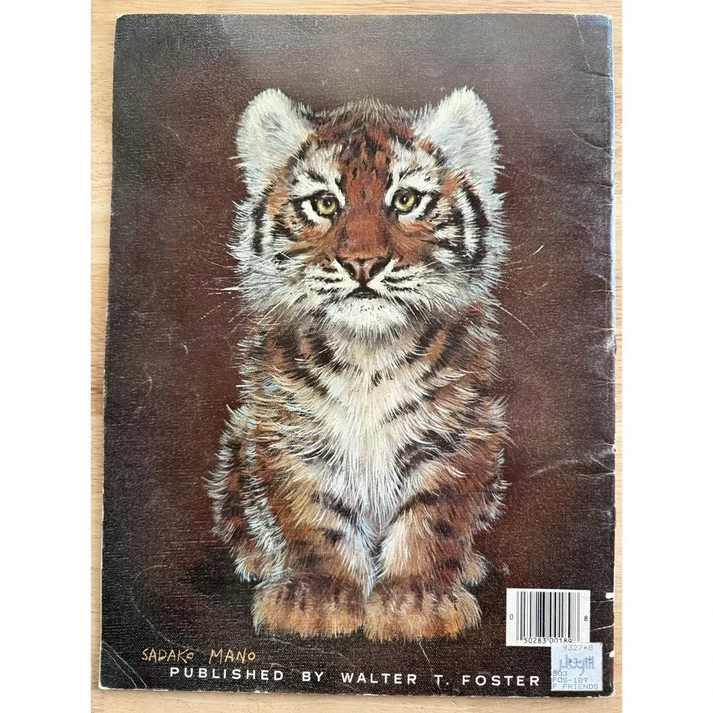 Walter T.‎ Foster How to Draw Our Little Furry Friends #189 Art Book 1986 Mano
